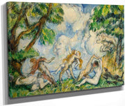 The Battle Of Love By Cezanne Paul Fine Art Print