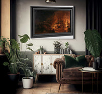 The Battle Of The Nile By William Lionel Wyllie Fine Art Print