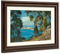 The Bay The Bar The Sea (At Morro) By William Wendt Fine Art Print