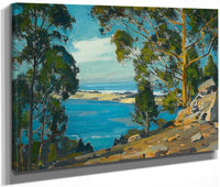 The Bay The Bar The Sea (At Morro) By William Wendt Fine Art Print