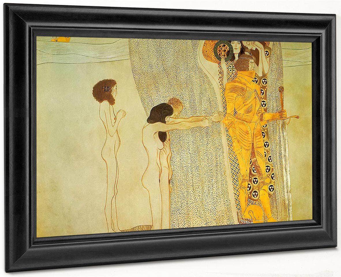 The Beethove Frieze Suffering By Gustav Klimt Fine Art Print