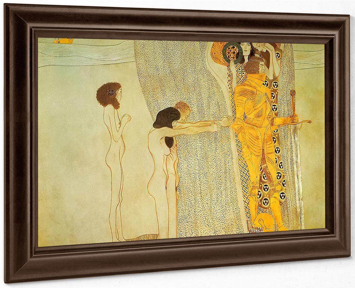 The Beethove Frieze Suffering By Gustav Klimt Fine Art Print