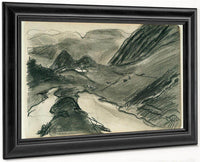 The Befring Farm By Nicolai Astrup Fine Art Print