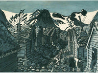 The Befring Farms 1 By Nicolai Astrup Fine Art Print