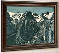 The Befring Farms 1 By Nicolai Astrup Fine Art Print