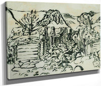 The Befring Farms By Nicolai Astrup Fine Art Print