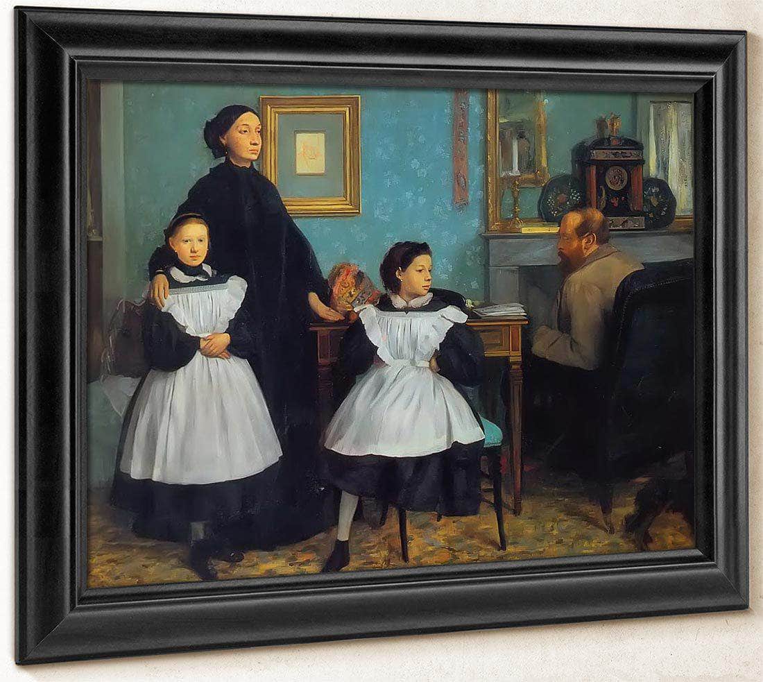 The Bellelli Family By Edgar Degas Fine Art Print