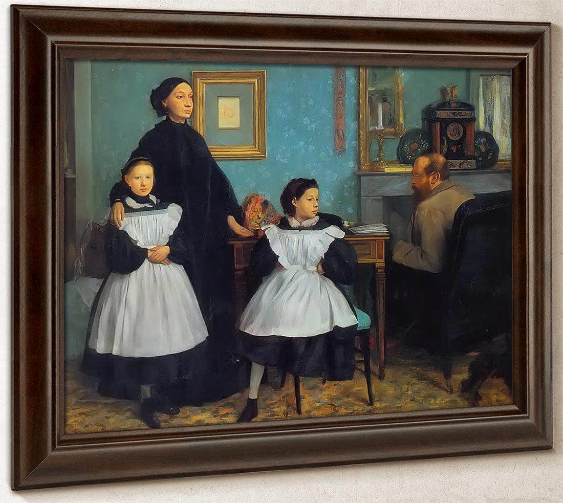 The Bellelli Family By Edgar Degas Fine Art Print