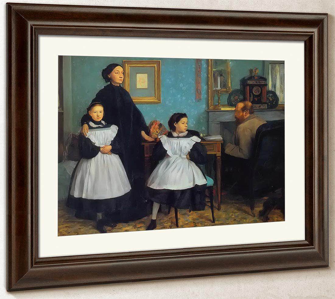 The Bellelli Family By Edgar Degas Fine Art Print