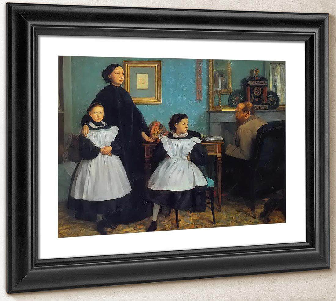 The Bellelli Family By Edgar Degas Fine Art Print