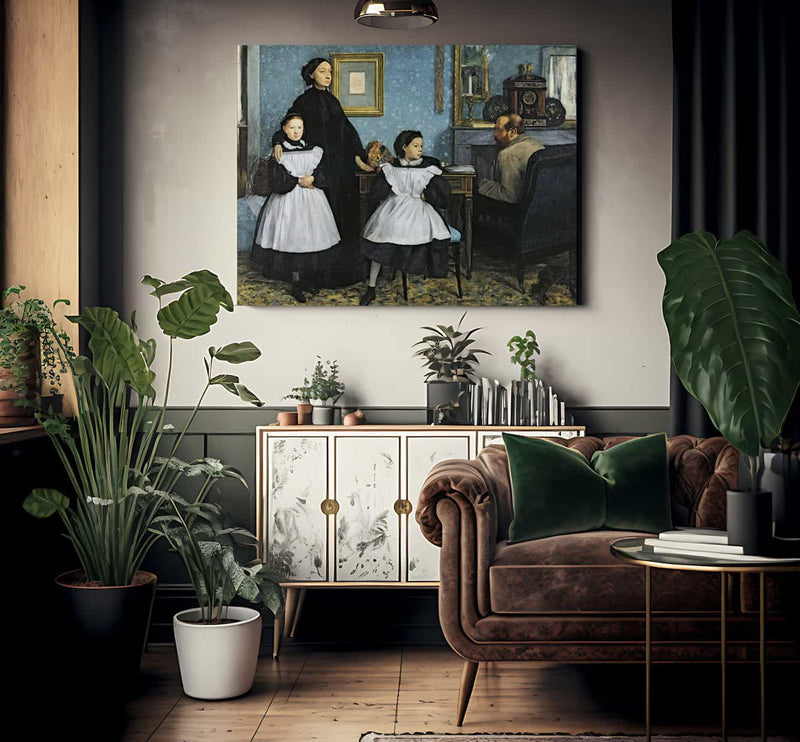 The Bellelli Family By Edgar Degas Fine Art Print
