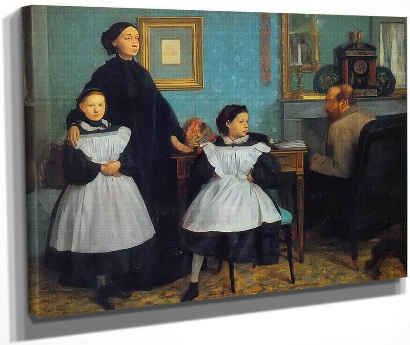 The Bellelli Family By Edgar Degas Fine Art Print