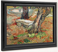 The Bench At Saint Remy By Vincent Van Gogh Fine Art Print