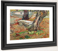 The Bench At Saint Remy By Vincent Van Gogh Fine Art Print