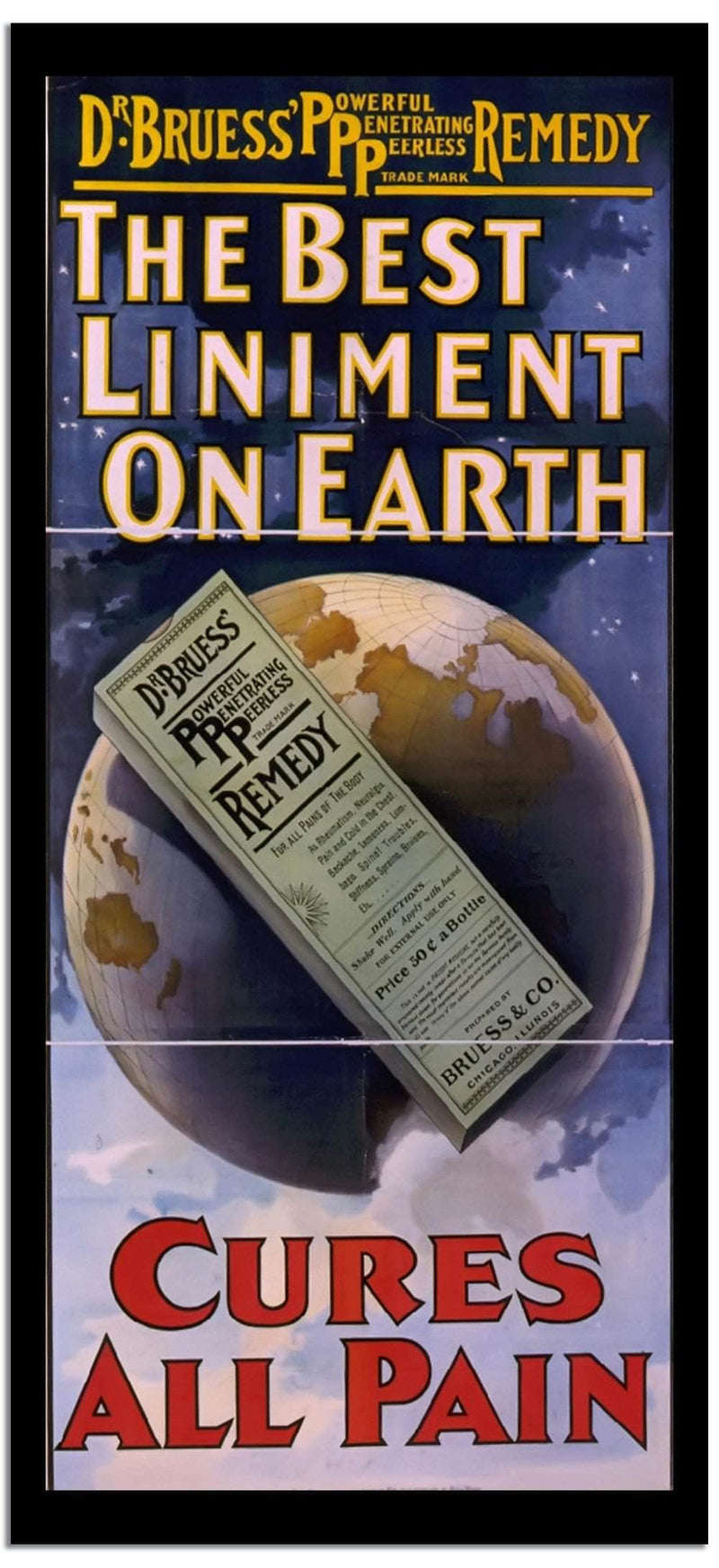 The Best Liniment On Earht  Vintage Movie Poster Fine Art Print