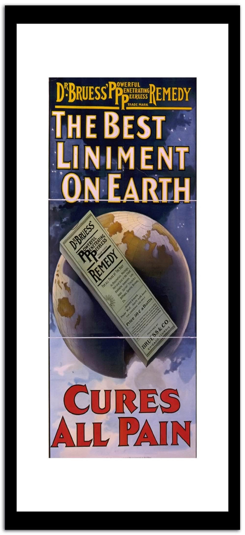 The Best Liniment On Earht  Vintage Movie Poster Fine Art Print