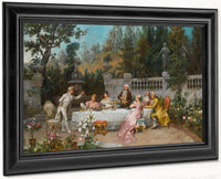 The Betrothal By Francesco Beda Fine Art Print