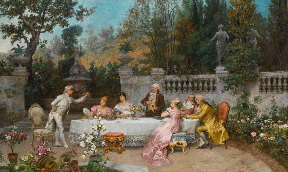 The Betrothal By Francesco Beda Fine Art Print