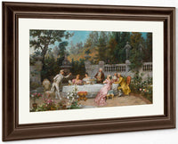 The Betrothal By Francesco Beda Fine Art Print