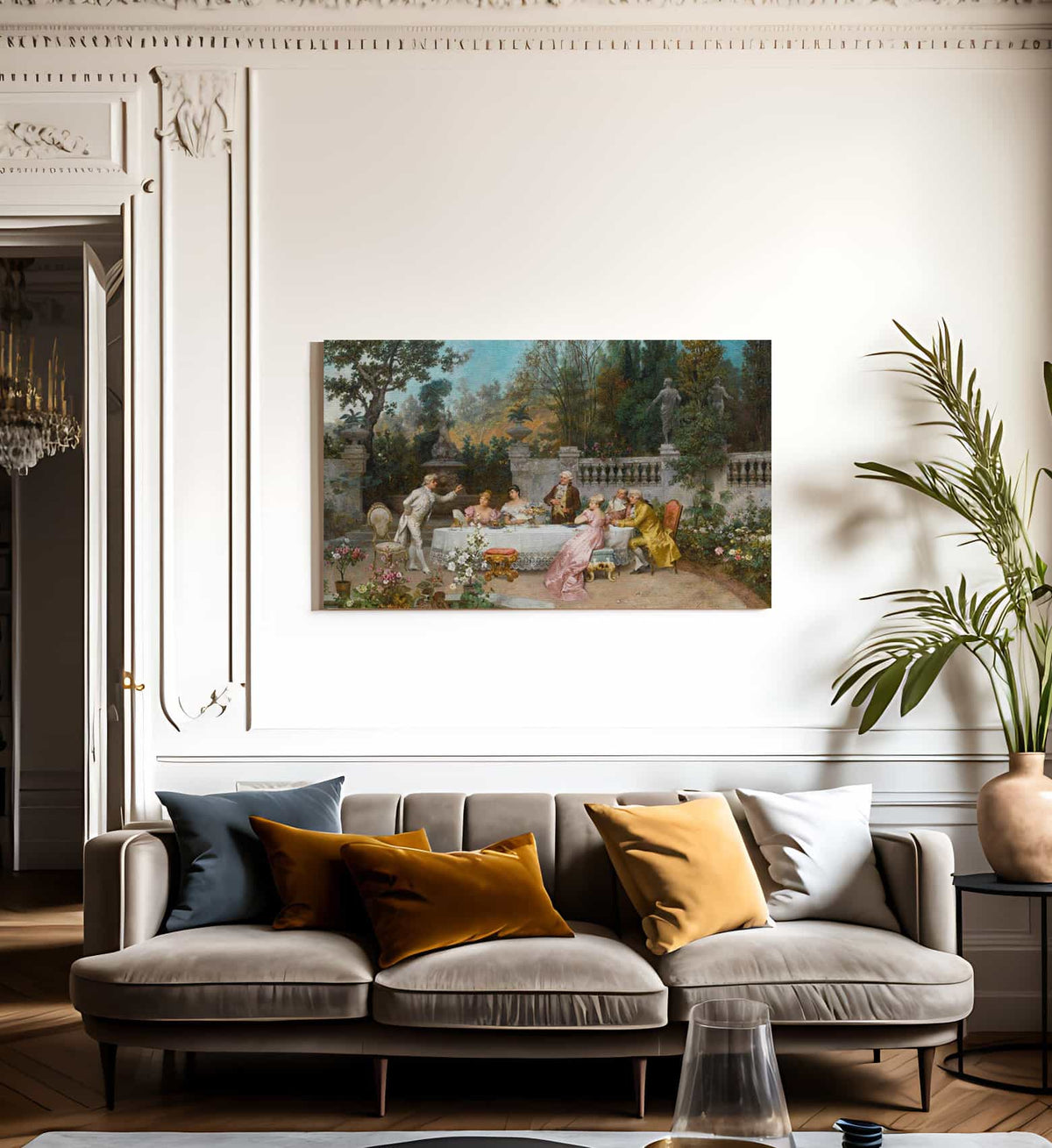 The Betrothal By Francesco Beda Fine Art Print