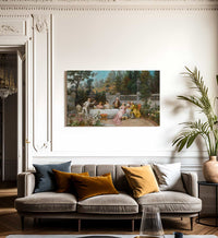 The Betrothal By Francesco Beda Fine Art Print