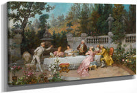 The Betrothal By Francesco Beda Fine Art Print