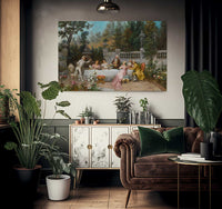 The Betrothal By Francesco Beda Fine Art Print