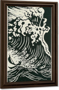 The Big Wave By Nicolai Astrup Fine Art Print