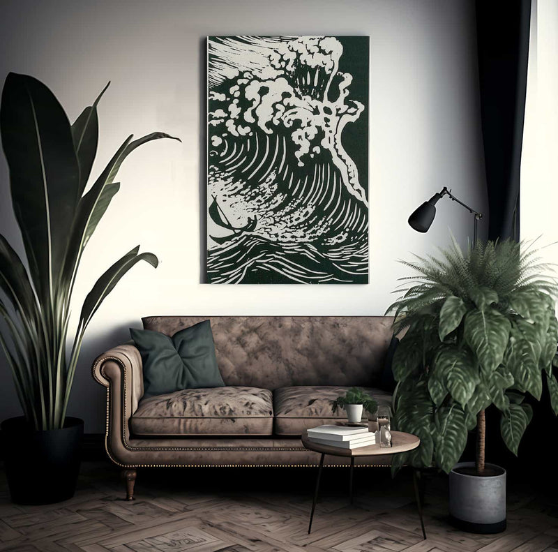 The Big Wave By Nicolai Astrup Fine Art Print