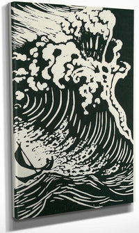 The Big Wave By Nicolai Astrup Fine Art Print