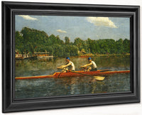 The Biglin Brothers Racing 1872 By Thomas Eakins Fine Art Print