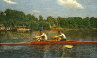 The Biglin Brothers Racing 1872 By Thomas Eakins Fine Art Print