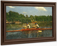 The Biglin Brothers Racing 1872 By Thomas Eakins Fine Art Print
