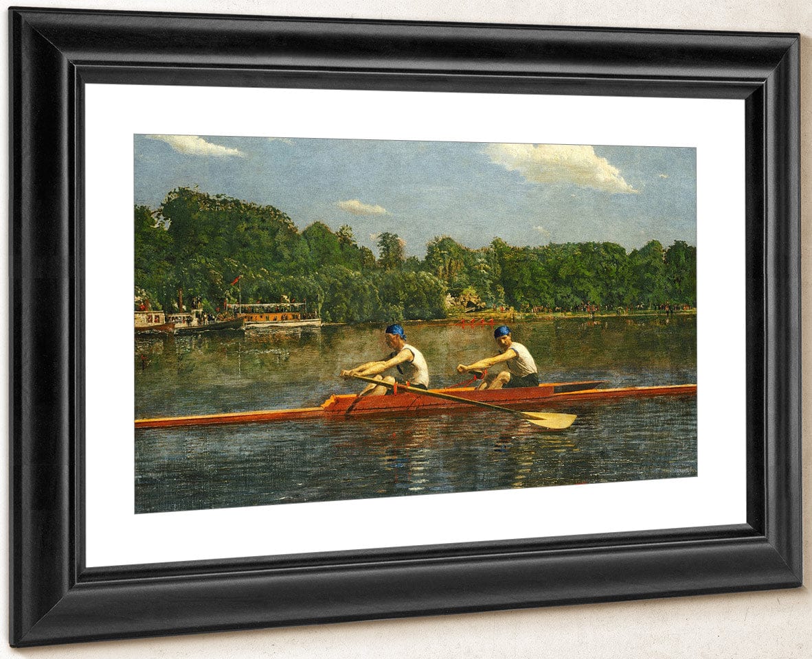 The Biglin Brothers Racing 1872 By Thomas Eakins Fine Art Print