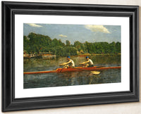 The Biglin Brothers Racing 1872 By Thomas Eakins Fine Art Print