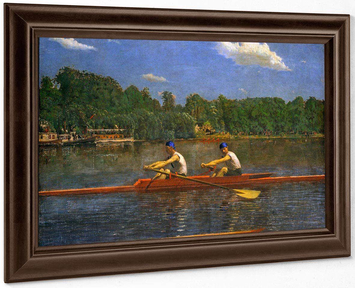 The Biglin Brothers Racing By Thomas Eakins Fine Art Print