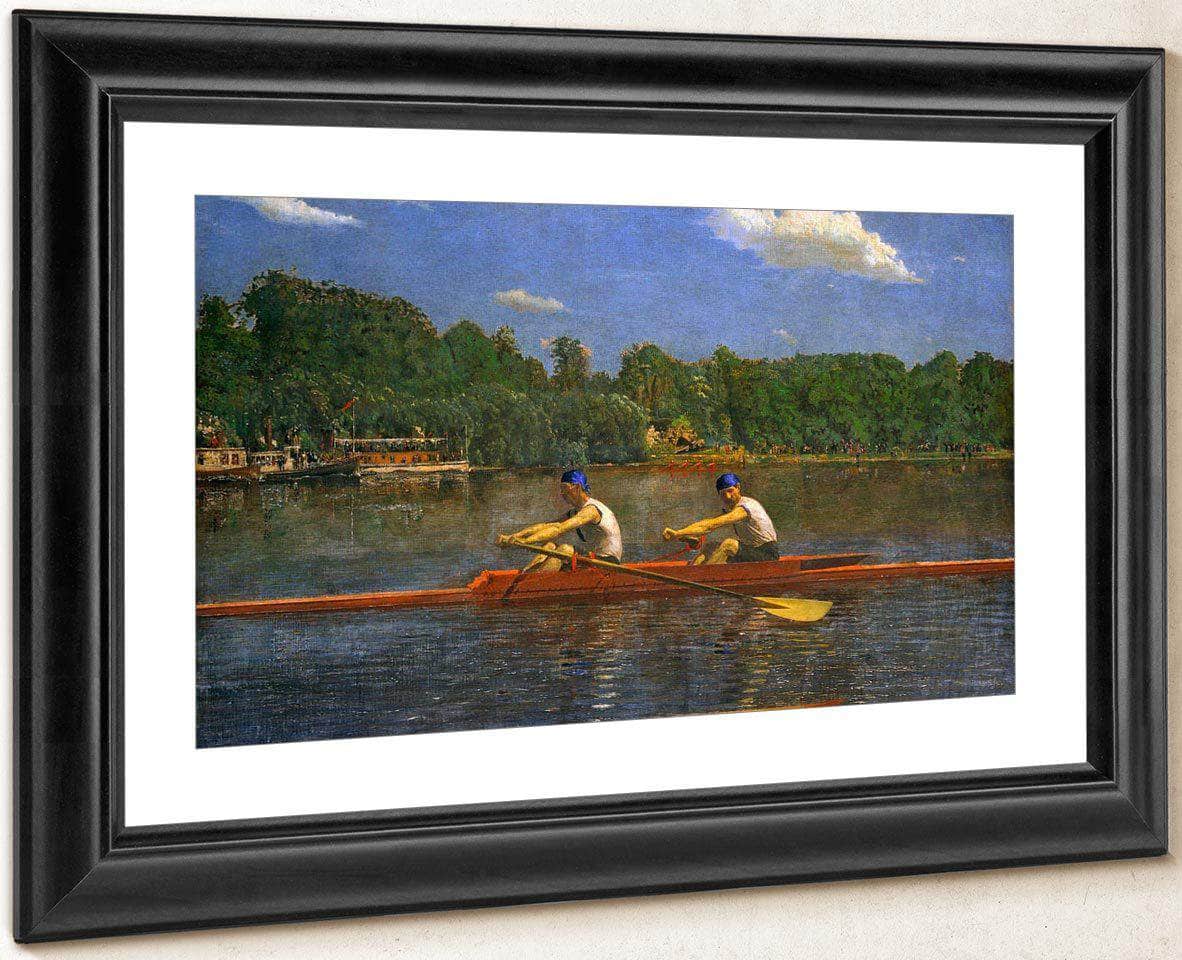 The Biglin Brothers Racing By Thomas Eakins Fine Art Print