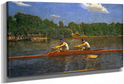 The Biglin Brothers Racing By Thomas Eakins Fine Art Print