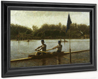 The Biglin Brothers Turning The Stake By Thomas Eakins Fine Art Print