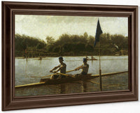 The Biglin Brothers Turning The Stake By Thomas Eakins Fine Art Print