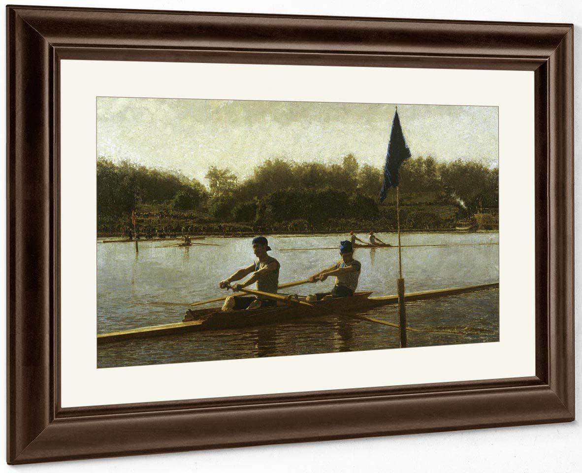 The Biglin Brothers Turning The Stake By Thomas Eakins Fine Art Print