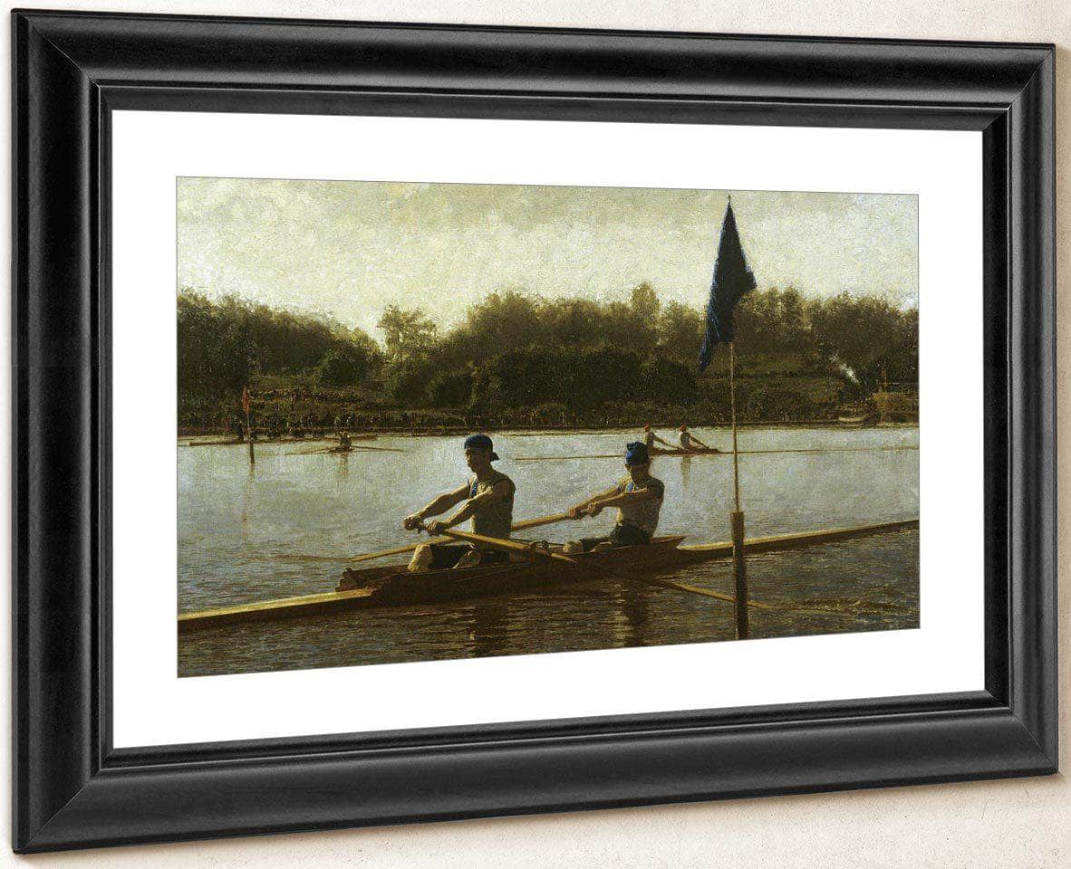 The Biglin Brothers Turning The Stake By Thomas Eakins Fine Art Print