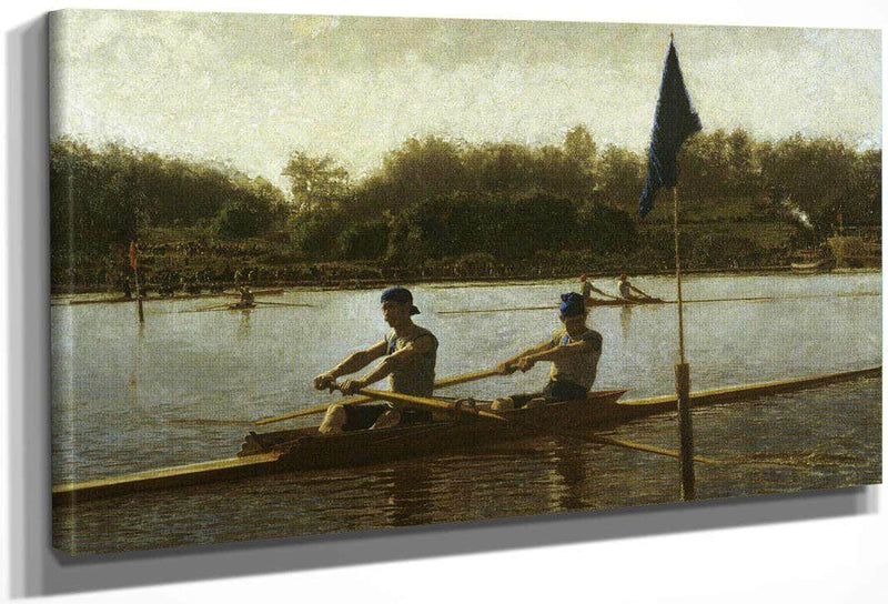 The Biglin Brothers Turning The Stake By Thomas Eakins Fine Art Print