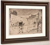 The Billboards, New York By Childe Hassam Fine Art Print