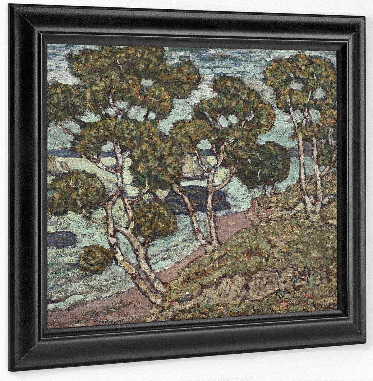 The Birches By Maurice Brazil Prendergast Fine Art Print