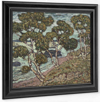 The Birches By Maurice Brazil Prendergast Fine Art Print
