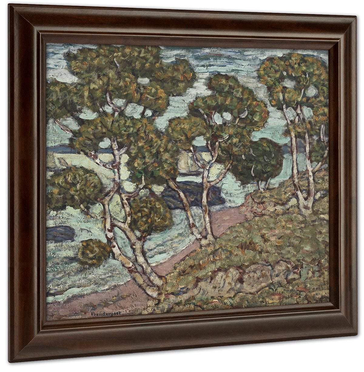 The Birches By Maurice Brazil Prendergast Fine Art Print