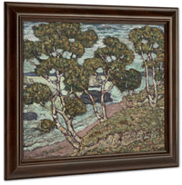 The Birches By Maurice Brazil Prendergast Fine Art Print