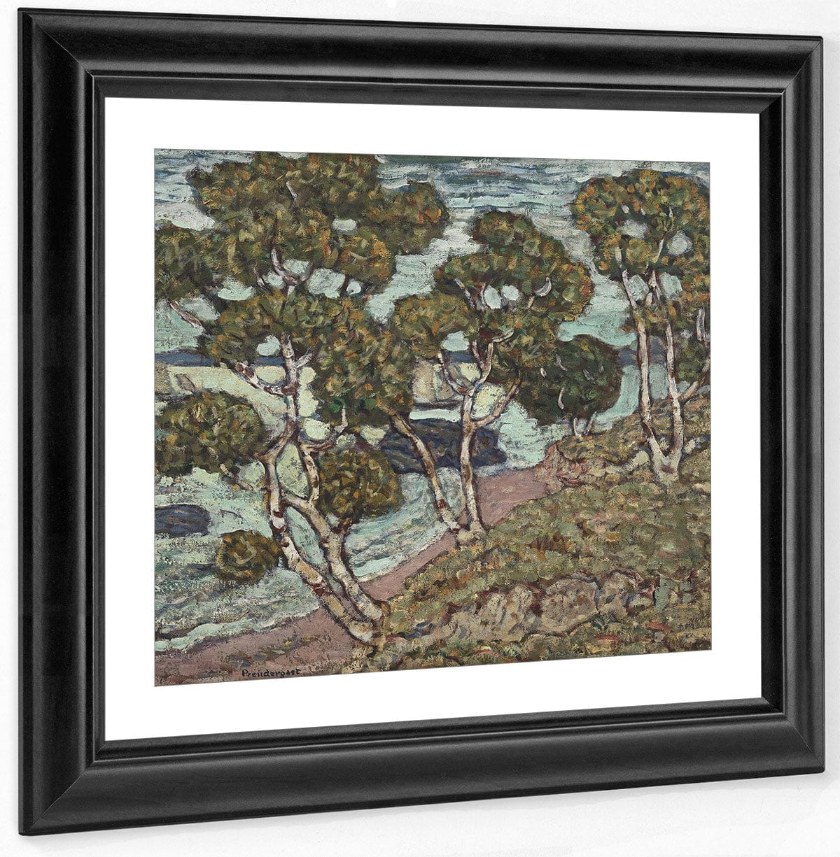 The Birches By Maurice Brazil Prendergast Fine Art Print