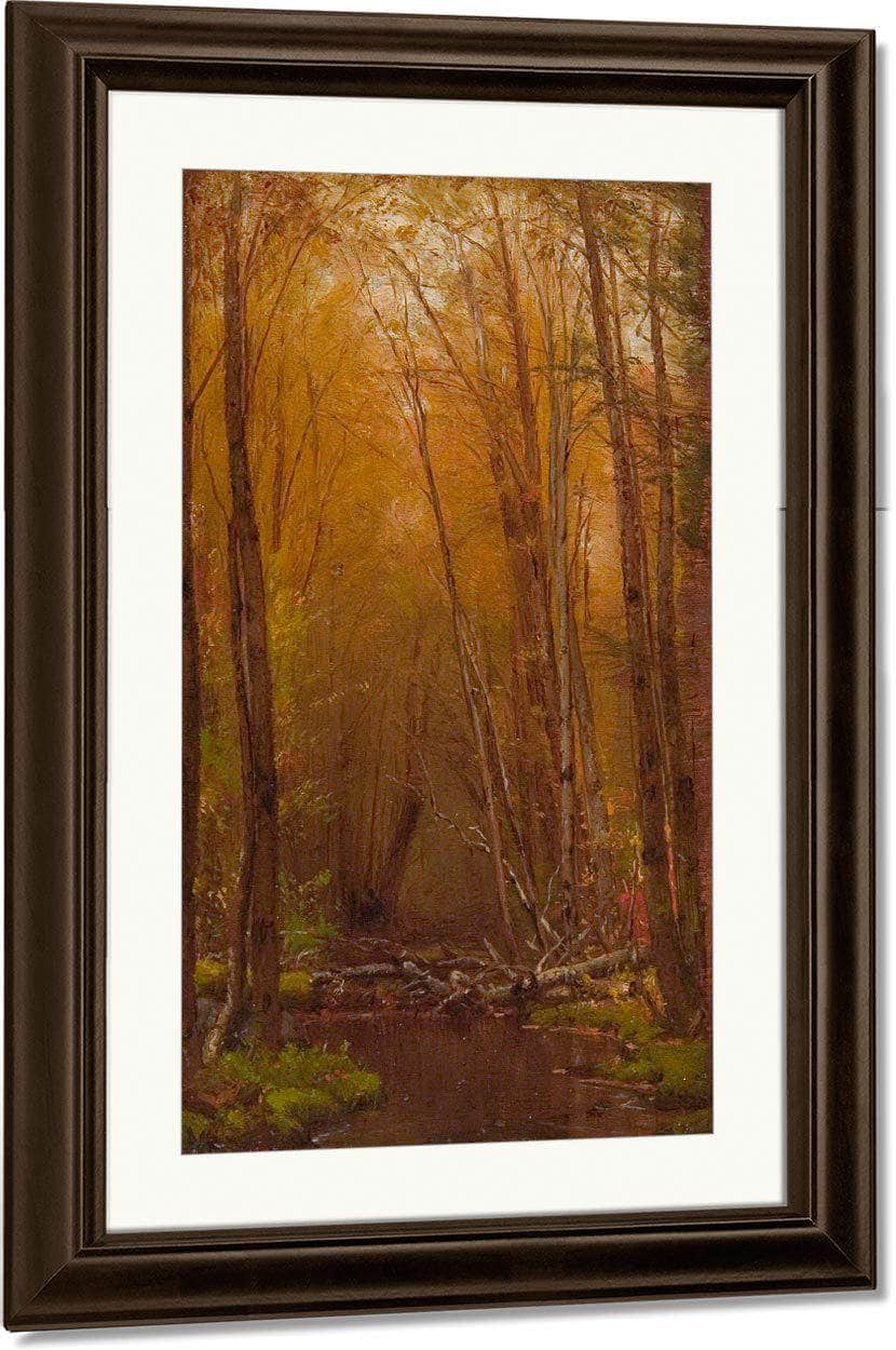 The Birches Of The Catskills By Worthington Whittredge Fine Art Print